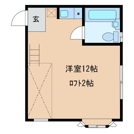 レジデンス鹿島台の物件間取画像